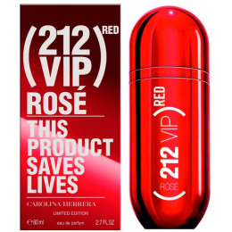 212 RED VIP Rosé by Carolina Herrera - Парфюмированая вода спрей 80 мл